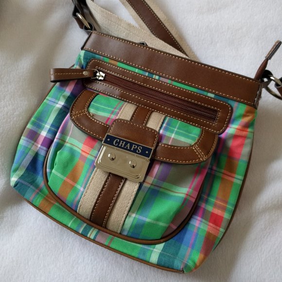 Chaps Handbags - Tartan Chaps Ralph Lauren crossbody